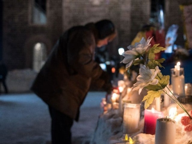 of the six victims of the january 2017 attack quot five people have been repatriated to their home country and one is buried at the muslim cemetery in montreal quot said benabdallah photo afp