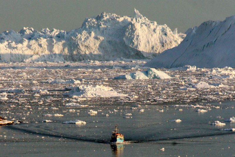 greenland has lost some 4 000 gigatons of ice since 1995 according to the researchers making ice melt on the massive island the biggest single contributor to rising sea levels photo afp