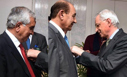 french govt confers awards upon two pakistani academicians