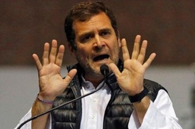 rahul gandhi president of india 039 s main opposition congress party gestures as he addresses his supporters at the end of the party 039 s youth wing 039 s quot yuva kranti yatra quot campaign in new delhi india january 30 2019 reuters file rahul gandhi president of india 039 s main opposition congress party gestures as he addresses his supporters at the end of the party 039 s youth wing 039 s quot yuva kranti yatra quot campaign in new delhi india january 30 2019 reuters file