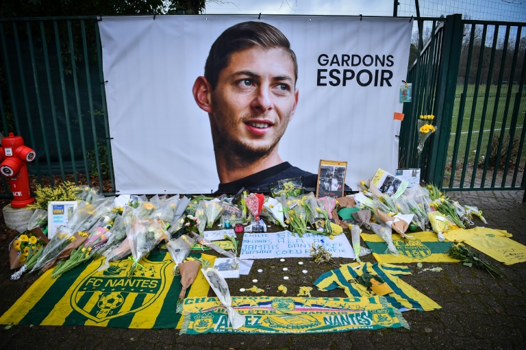 tributes from the football world poured in after the body from plane wreckage was identified as emiliano sala photo afp