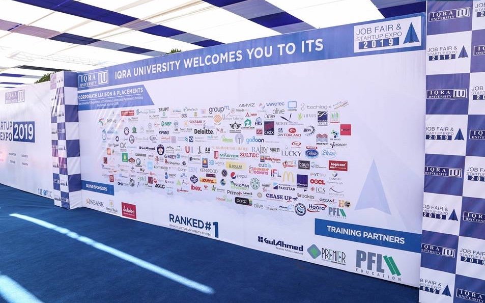 iqra university hosts career fair for students and other job seekers