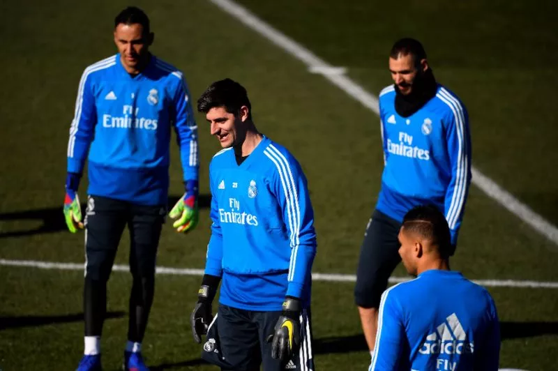 courtois helped atletico crack the duopoloy of barca and real by winning la liga in 2014 while also lifting the europa league copa del rey and super cup during his time at the club photo afp courtois helped atletico crack the duopoloy of barca and real by winning la liga in 2014 while also lifting the europa league copa del rey and super cup during his time at the club photo afp