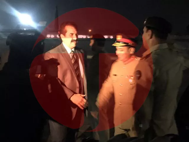 former coas gen retd raheel sharif arrives in islamabad on sunday night photo express former coas gen retd raheel sharif arrives in islamabad on sunday night photo express