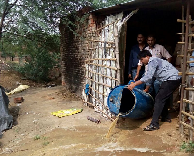 cheap locally made liquor is common in parts of rural india where bad or adulterated batches can have deadly effects for poor consumers photo afp