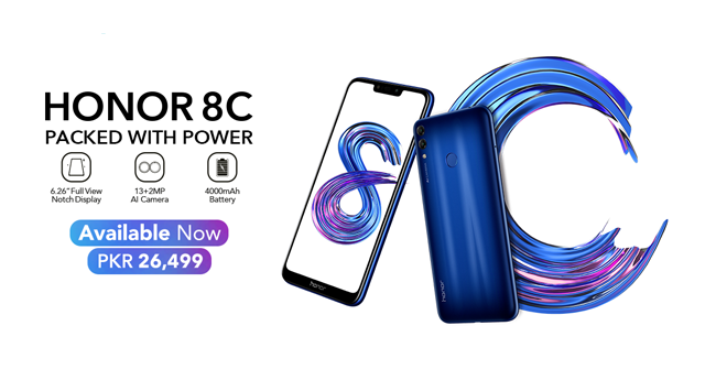 honor 8c launched in pakistan with amazing power packed features honor 8c launched in pakistan with amazing power packed features
