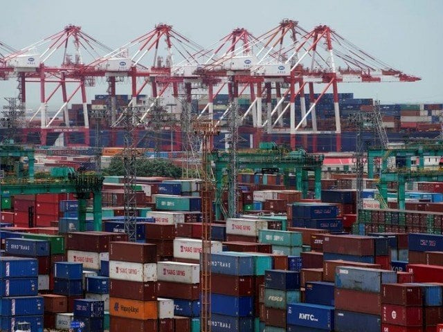 adviser says exports are not gaining momentum due to lag effect of rupee depreciation photo file adviser says exports are not gaining momentum due to lag effect of rupee depreciation photo file