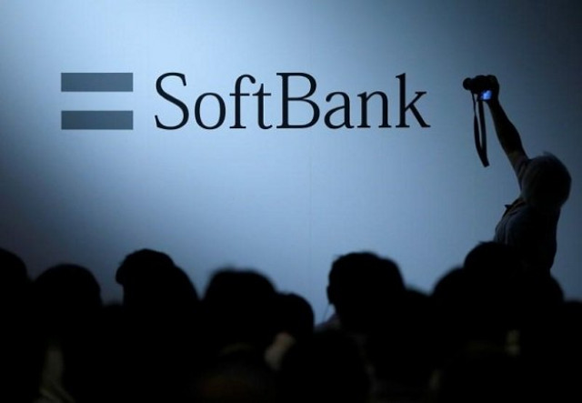 the logo of softbank group is displayed at softbank world 2017 conference in tokyo japan july 20 2017 photo reuters the logo of softbank group is displayed at softbank world 2017 conference in tokyo japan july 20 2017 photo reuters