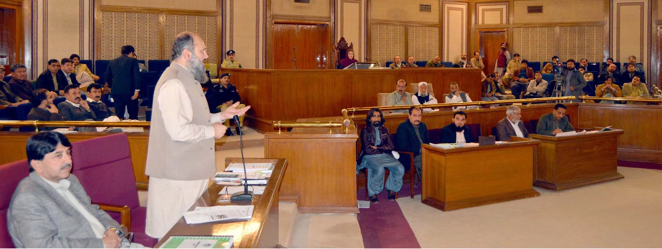 chief minister jam kamal khan speaks on a point of order in the balochistan assembly photo express chief minister jam kamal khan speaks on a point of order in the balochistan assembly photo express
