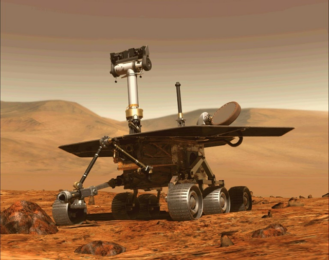 opportunity nasa 039 s six wheeled mars rover photo afp