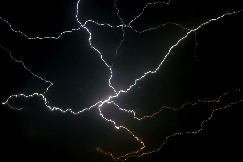 lightning hits transformer leading to electricity short circuit in 20 houses photo file