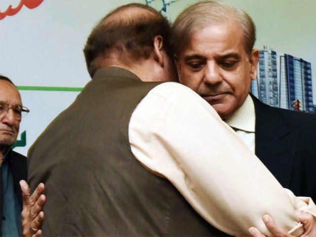 nawaz sharif and shehbaz sharif photo file