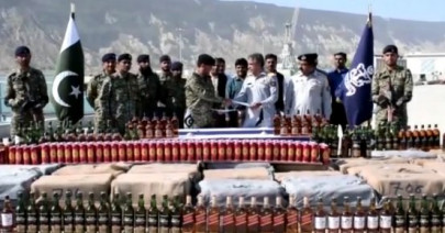 liquor worth rs20m seized by pakistan navy liquor worth rs20m seized by pakistan navy