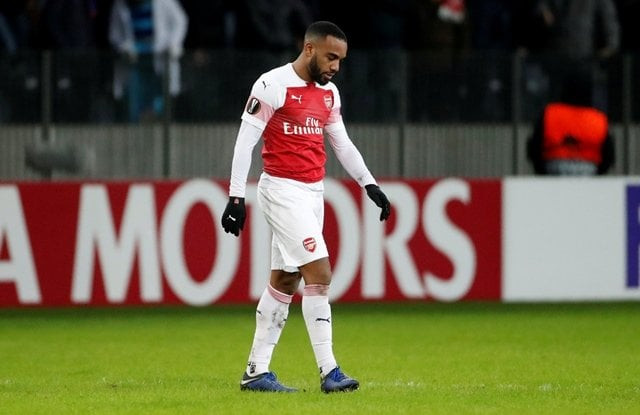 the belarusian side shocked the gunners after defeating them 1 0 in the europa league last 32 tie photo reuters the belarusian side shocked the gunners after defeating them 1 0 in the europa league last 32 tie photo reuters