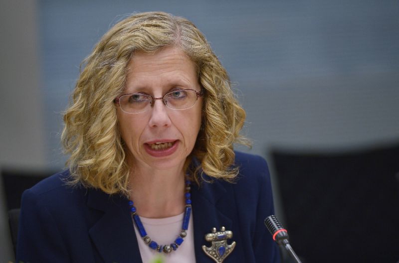 inger andersen who heads the international union for conservation of nature iucn is set to succeed erik solheim of norway who resigned in november amid an outcry over his huge travel expenses photo afp