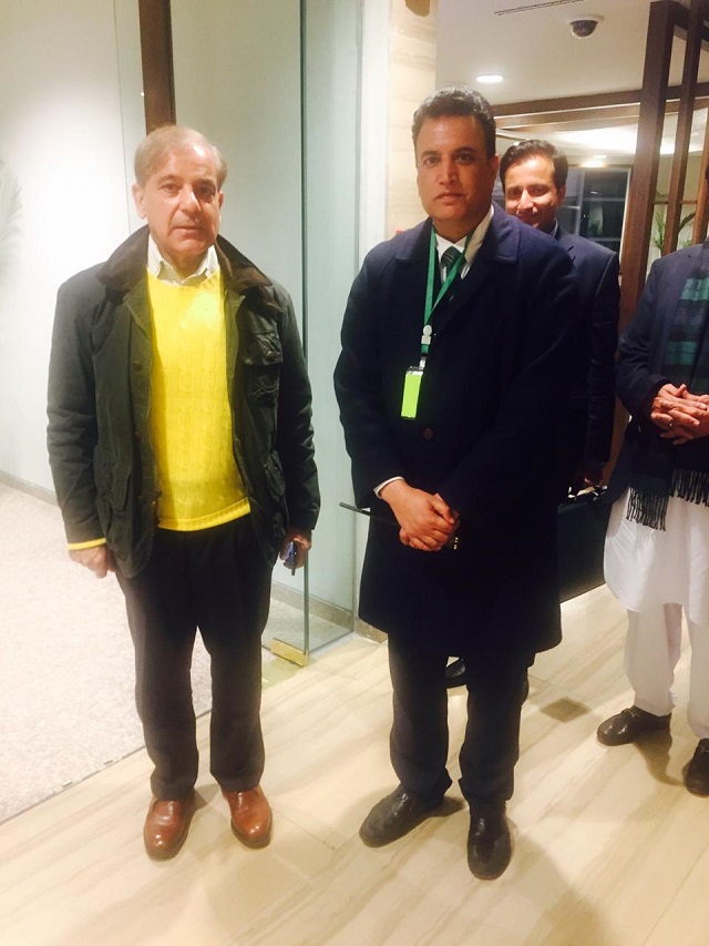 pml n president shehbaz sharif set off for lahore soon after his release from jail photo express