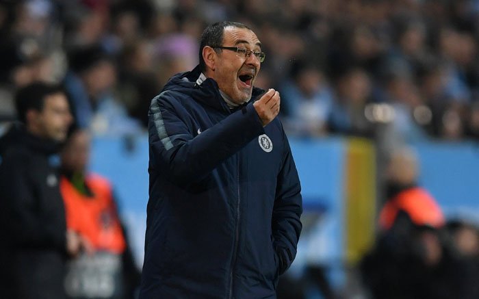 sarri must lift chelsea    beaten in seven of their last 22 games    back into the premier league 039 s top four and keep them on course for silverware photo afp