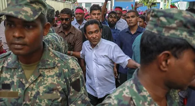 yameen allegedly received nearly 1 5 million in illicit payments just before he lost his re election bid photo courtesy dw yameen allegedly received nearly 1 5 million in illicit payments just before he lost his re election bid photo courtesy dw