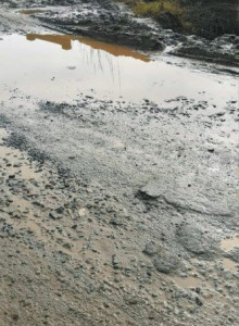 rains heavy traffic damage bridge in hafizabad
