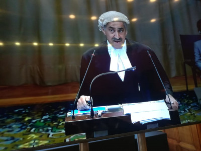 pakistan rips apart india s contradictory claims in jadhav case at icj