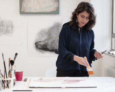 in a first pakistani artist to participate in venice biennale