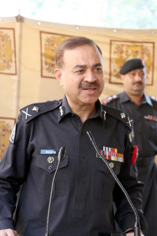khyber pakhtunkhwa frontier constabulary commandant moazzam jah ansari photo k p fc khyber pakhtunkhwa frontier constabulary commandant moazzam jah ansari photo k p fc