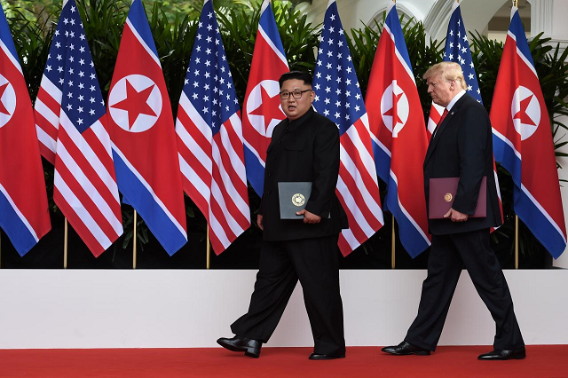 trump is expected to have a second summit with the north korean leader kim jong un next week photo reuters