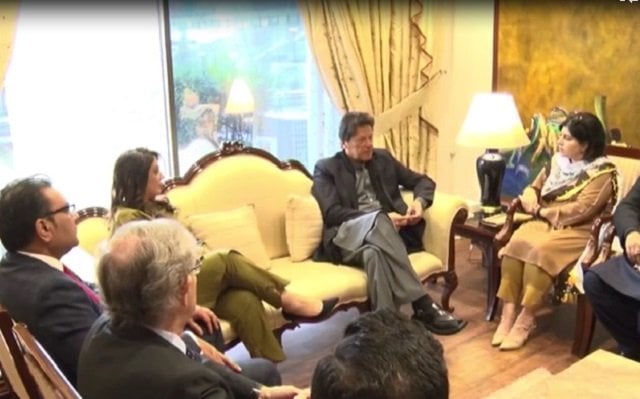 delegation appreciated vision and leadership of pm imran photo radio pakistan