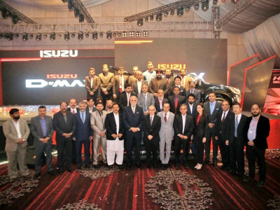 ghandhara launches isuzu pickup