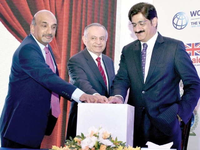 sindh chief minister syed murad ali shah adviser to prime minister abdul razak dawood and world bank country director patchamuthu illangovan launch the sindh business registration portal photo app sindh chief minister syed murad ali shah adviser to prime minister abdul razak dawood and world bank country director patchamuthu illangovan launch the sindh business registration portal photo app