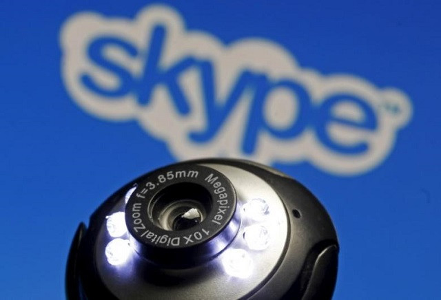 a web camera is seen in front of a skype logo in this photo illustration taken in zenica may 26 2015 photo reuters a web camera is seen in front of a skype logo in this photo illustration taken in zenica may 26 2015 photo reuters