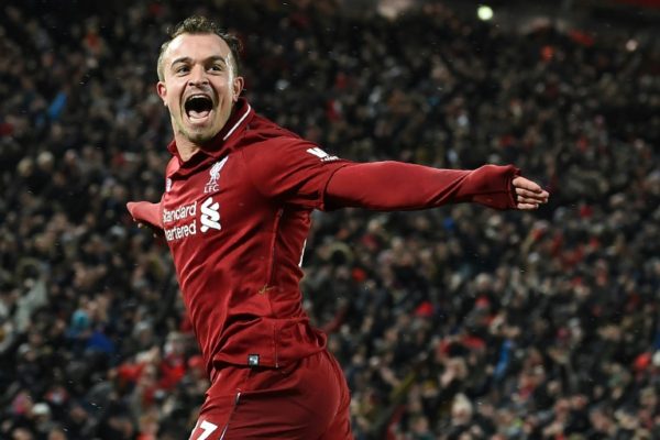 klopp 039 s men are 14 points clear of united but they will be facing a different team from the one they demolished in december courtesy of a goal from sadio mane and two from xherdan shaqiri photo afp