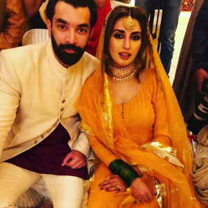 in pictures iman ali ties the knot amongst friends and family