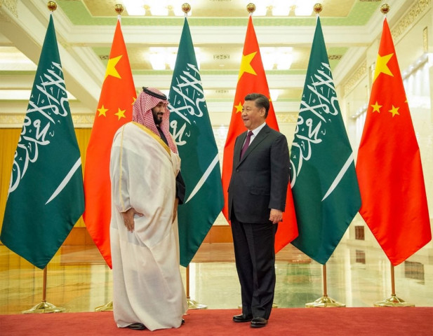 chinese president xi jinping receives crown prince muhammad bin salman at the great hall of the people in beijing photo courtesy saudi gazette chinese president xi jinping receives crown prince muhammad bin salman at the great hall of the people in beijing photo courtesy saudi gazette
