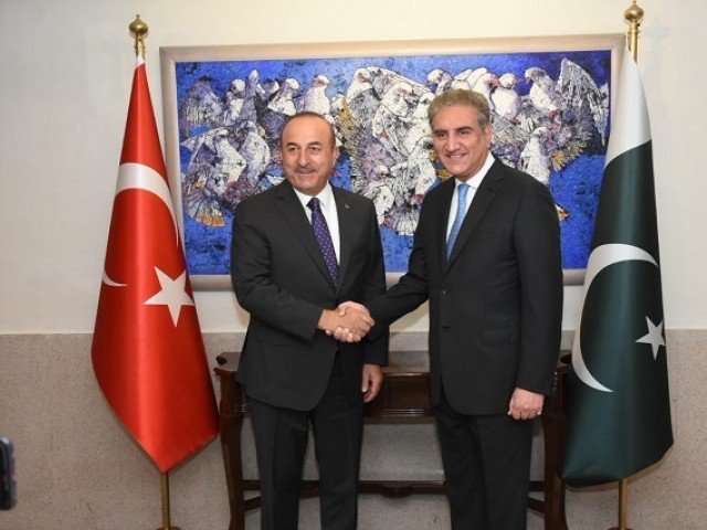 fm qureshi thanks his turkish counterpart for 039 steadfast support 039 during telephonic conversation photo fo file