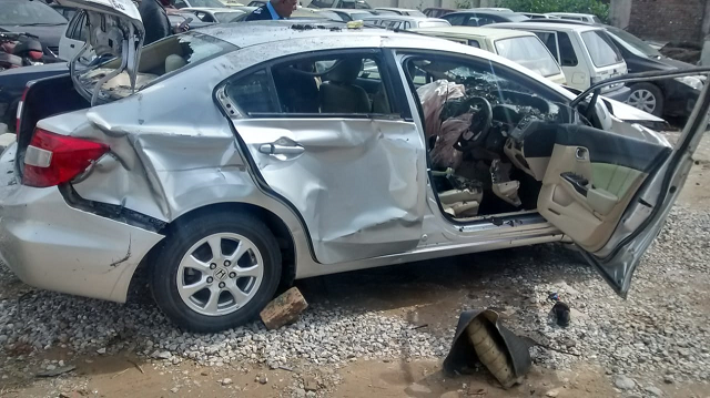 according to the police the accident occurred due to reckless driving and over speeding photo express according to the police the accident occurred due to reckless driving and over speeding photo express