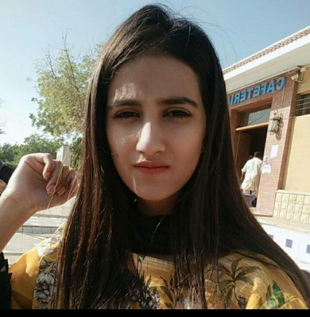 nimra baig a student from karachi was fatally shot after she was caught in a cross fire between police and robbers photo express