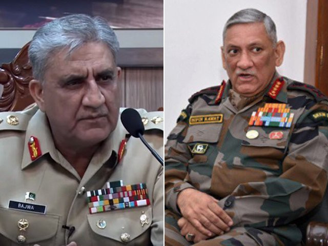 dg ispr urges gen rawat to follow his pakistani counterpart s vision for regional peace instead file photos dg ispr urges gen rawat to follow his pakistani counterpart s vision for regional peace instead file photos