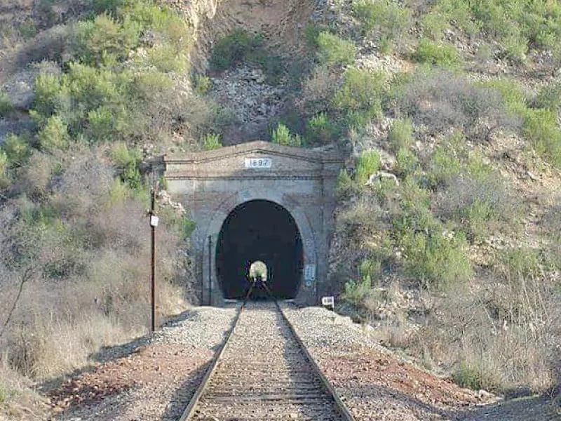 railway tunnels built through the rugged terrain of the kala chitta hills stand the test of time 128 years after their construction photo express railway tunnels built through the rugged terrain of the kala chitta hills stand the test of time 128 years after their construction photo express
