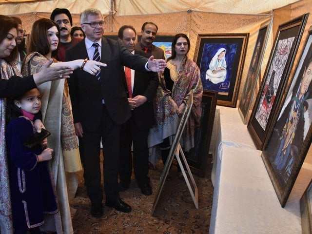 painting exhibition at mishal malik 039 s residence photo app