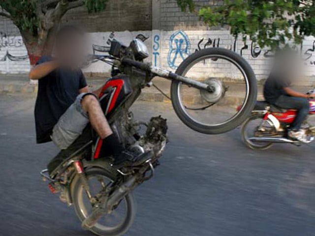 Police identify rider in viral wheelie stunt video
