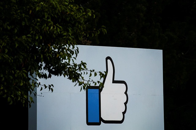 the entrance sign to facebook headquarters is seen in menlo park california on wednesday october 10 2018 photo reuters