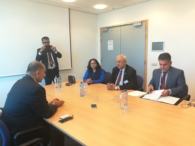 pakistani delegation meets with member of european parliament sajjad karim to discuss escalating pak india tensions photo express pakistani delegation meets with member of european parliament sajjad karim to discuss escalating pak india tensions photo express