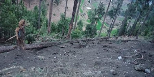 general view of a site after the indian military aircrafts released payload in balakot pakistan february 26 2019 photo ispr general view of a site after the indian military aircrafts released payload in balakot pakistan february 26 2019 photo ispr