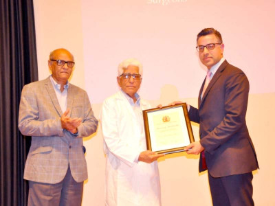 dr rizvi honoured by british association dr rizvi honoured by british association