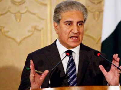 fm qureshi calls on india to review its aggression adopt peace