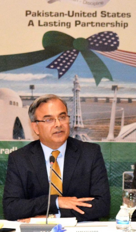 there is perhaps no other country better placed than the united states to be able to play some role says asad majeed photo express there is perhaps no other country better placed than the united states to be able to play some role says asad majeed photo express