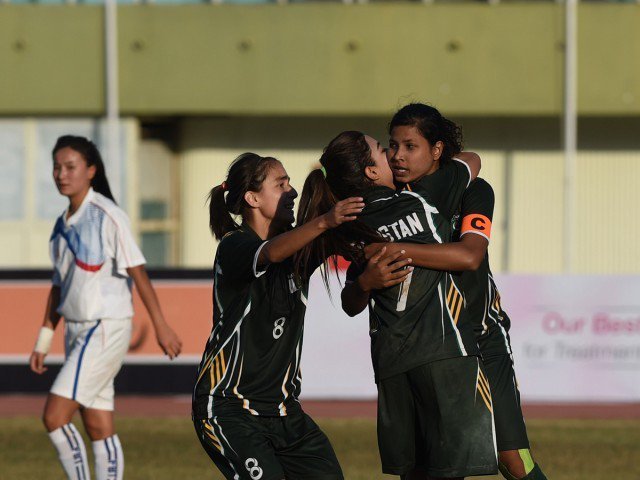 just want a chance to play says pakistan women s football captain hajra khan