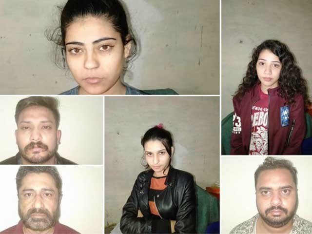 the gang involved in selling of drugs to students and private parties in karachi photo express the gang involved in selling of drugs to students and private parties in karachi photo express