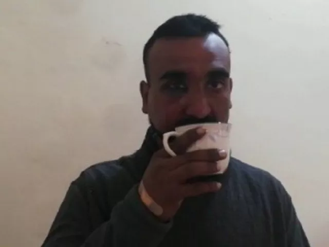 indian pilot was captured after pakistan air force shot down two indian fighter jets photo screengrab indian pilot was captured after pakistan air force shot down two indian fighter jets photo screengrab
